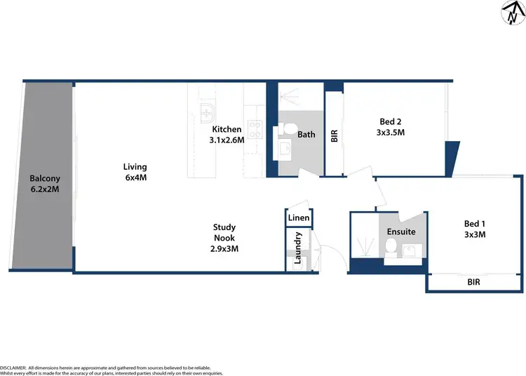 Floorplan of Homely apartment listing, 723/23 Spurway Drive, Norwest NSW 2153