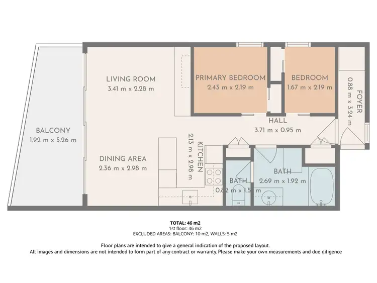 Floorplan of Homely apartment listing, 21/1 Village Bowl Court, Falls Creek VIC 3699