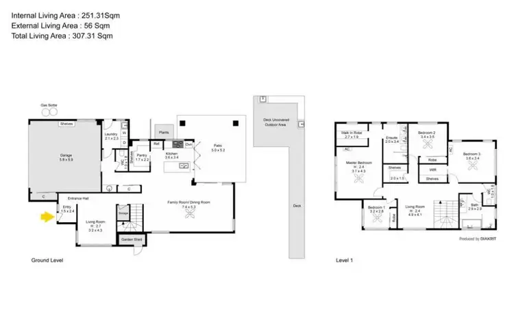 Floorplan of Homely house listing, 28 De Luchi Street, Carseldine QLD 4034