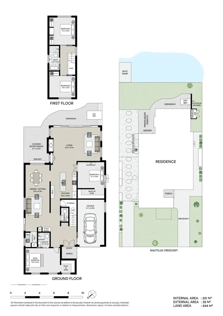 Floorplan of Homely house listing, 9 Nautilus Crescent, St Huberts Island NSW 2257