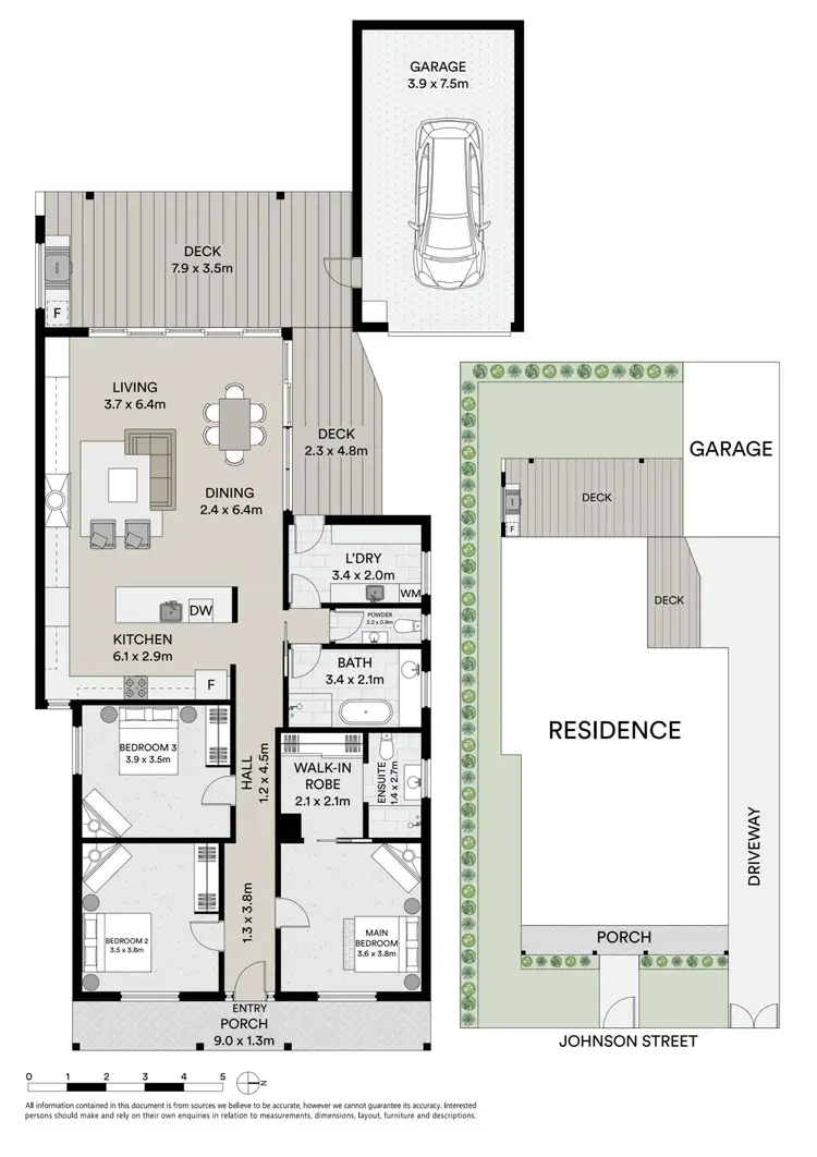 Floorplan of Homely house listing, 19 Johnson Street, Ballarat Central VIC 3350