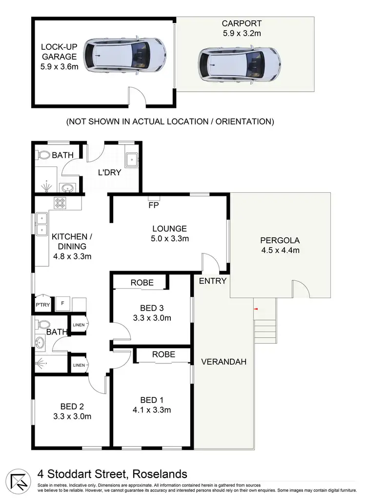 Floorplan of Homely house listing, 4 Stoddart Street, Roselands NSW 2196