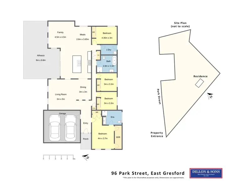 Floorplan of Homely house listing, 96 Park Street, East Gresford NSW 2311