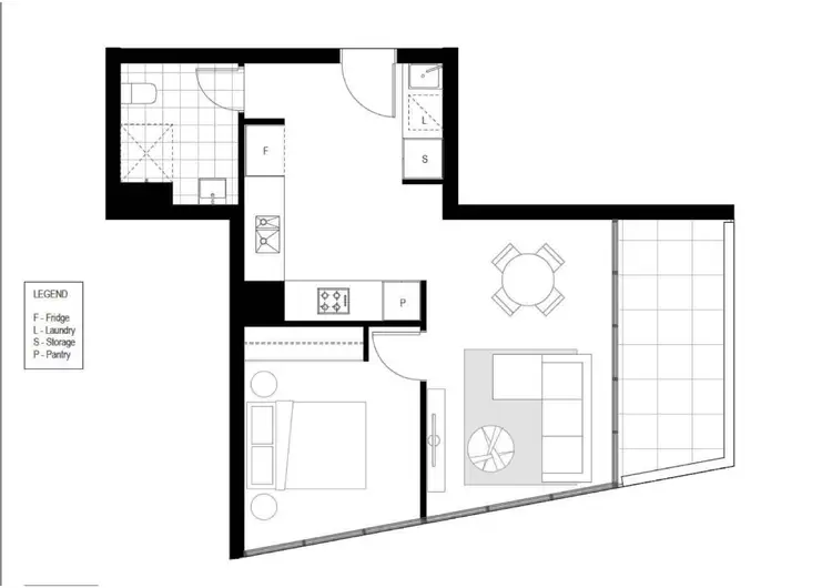 Floorplan of Homely apartment listing, 419/351 Northbourne Avenue, Lyneham ACT 2602