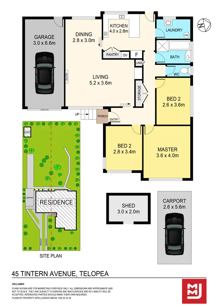 Floorplan of Homely house listing, 45 Tintern Avenue, Telopea NSW 2117