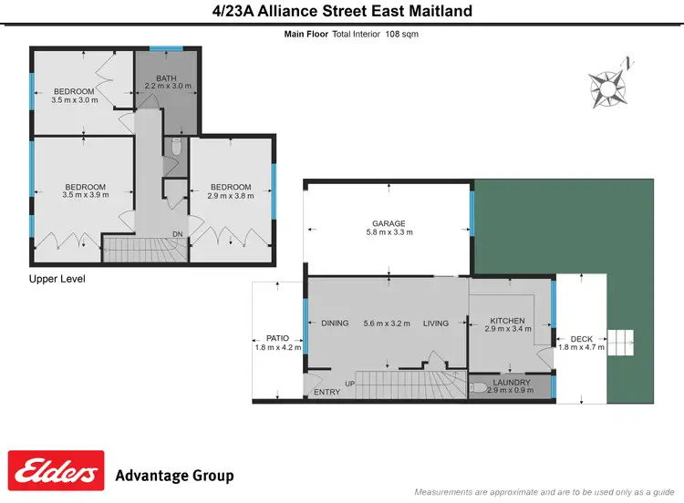 Floorplan of Homely house listing, 4/23a Alliance Street, East Maitland NSW 2323