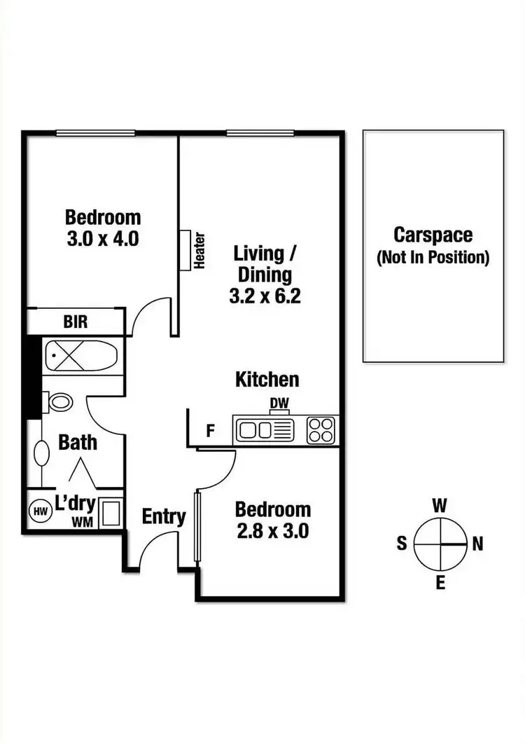 Floorplan of Homely apartment listing, 1105/610 St Kilda Road, Melbourne VIC 3004