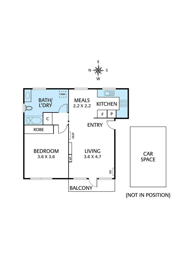 Floorplan of Homely apartment listing, 18/133-135 Riversdale Road, Hawthorn VIC 3122