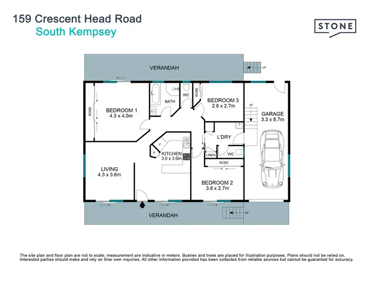 Floorplan of Homely house listing, 159 Crescent Head Road, South Kempsey NSW 2440