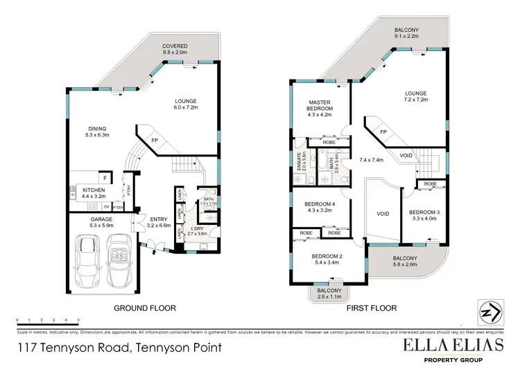 Floorplan of Homely house listing, 117 Tennyson Road, Tennyson Point NSW 2111
