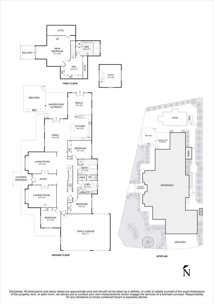 Floorplan of Homely house listing, 18 Sovereign Way, Hillside VIC 3037