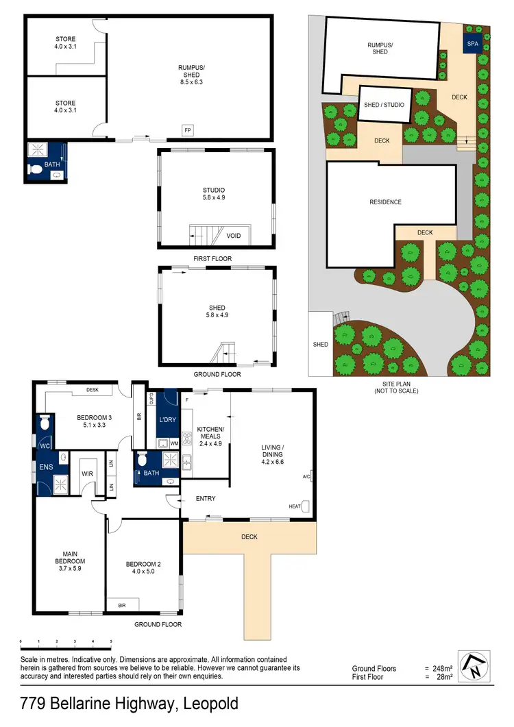 Floorplan of Homely house listing, 779 Bellarine Highway, Leopold VIC 3224