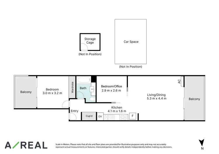 Floorplan of Homely apartment listing, 20/30 Chetwynd Street, West Melbourne VIC 3003