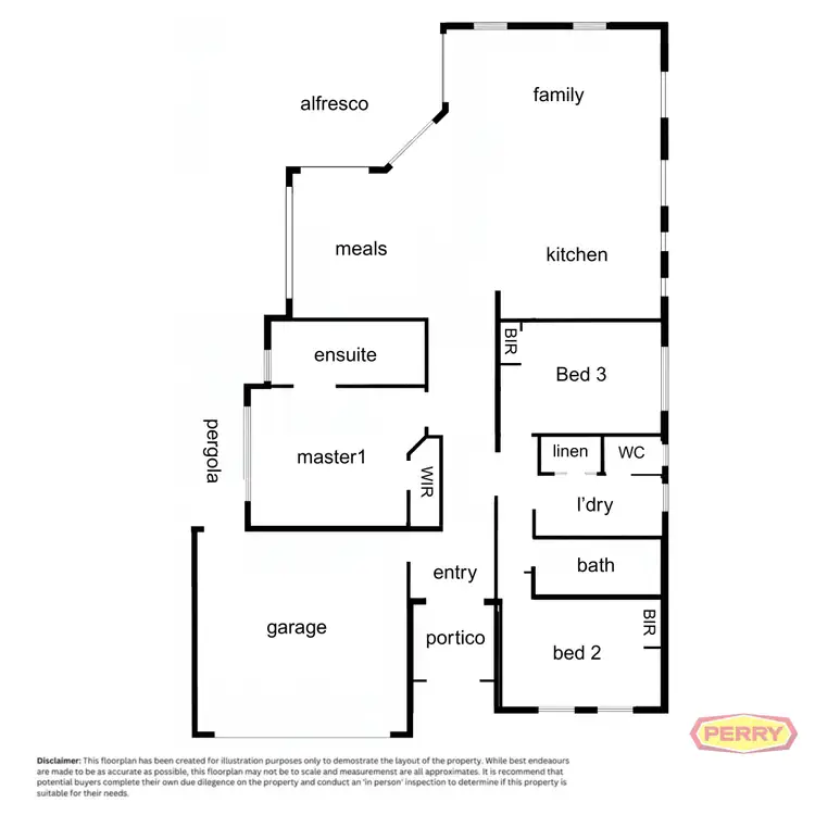 Floorplan of Homely house listing, 33 Cunderdin Loop, Dawesville WA 6211
