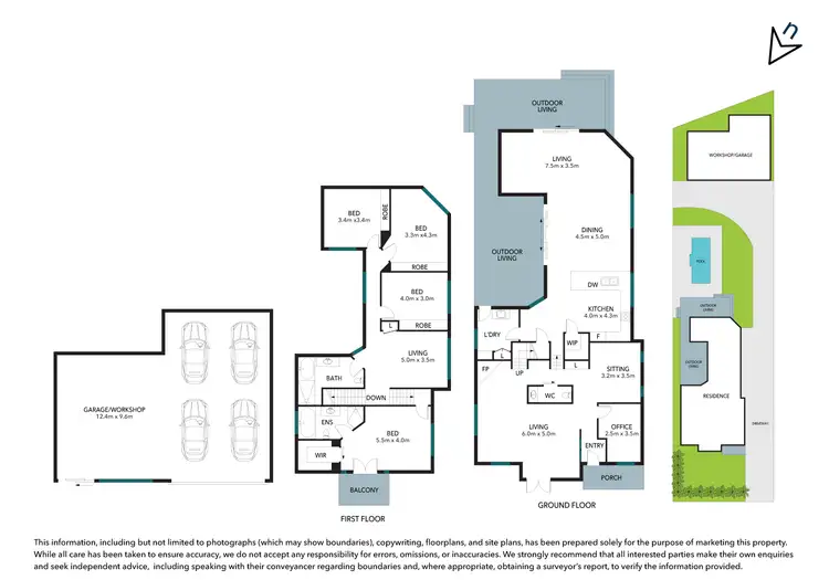 Floorplan of Homely house listing, 96 Medcalf Street, Warners Bay NSW 2282