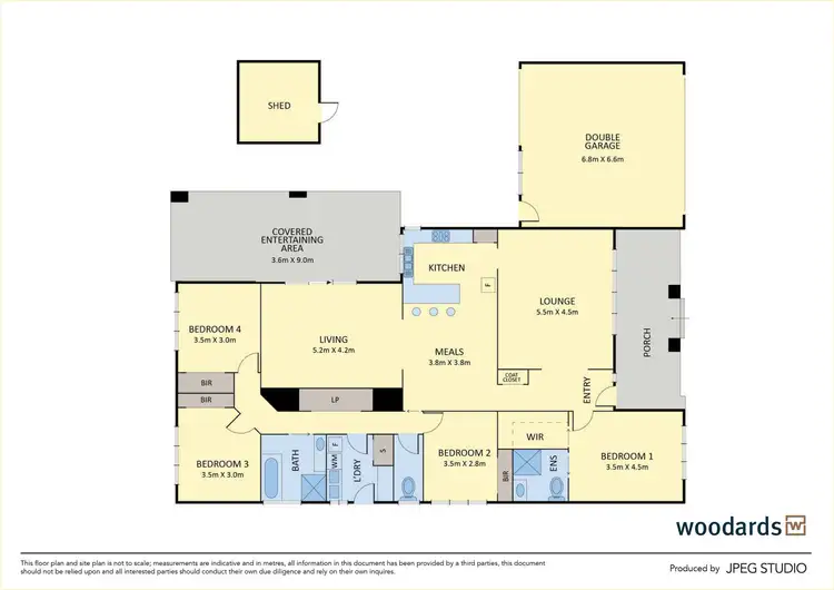 Floorplan of Homely house listing, 58 Heatherbrae Crescent, Sunbury VIC 3429