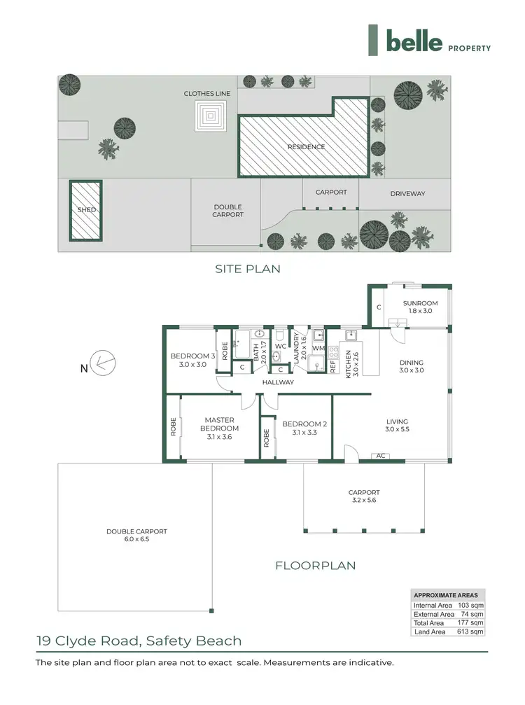 Floorplan of Homely house listing, 19 Clyde Road, Safety Beach VIC 3936