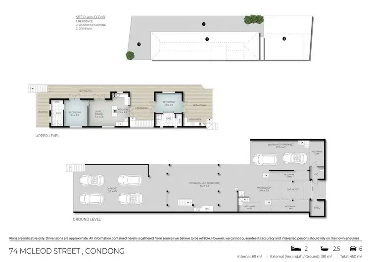 Floorplan of Homely house listing, 74 McLeod Street, Condong NSW 2484