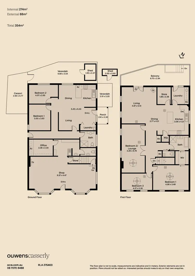 Floorplan of Homely house listing, 401a Main Road, Coromandel Valley SA 5051