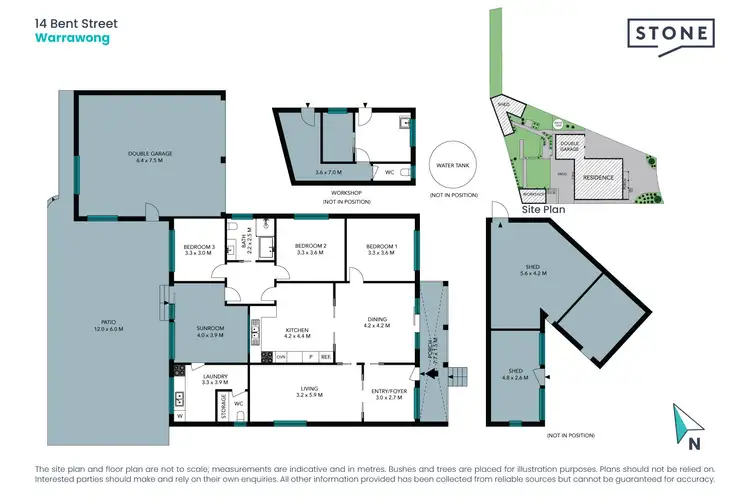 Floorplan of Homely house listing, 14 Bent Street, Warrawong NSW 2502