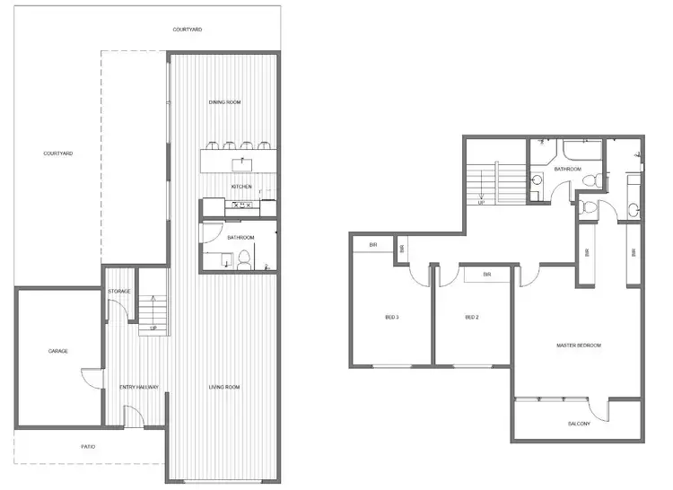 Floorplan of Homely townhouse listing, 25 Evans Street, Newington NSW 2127