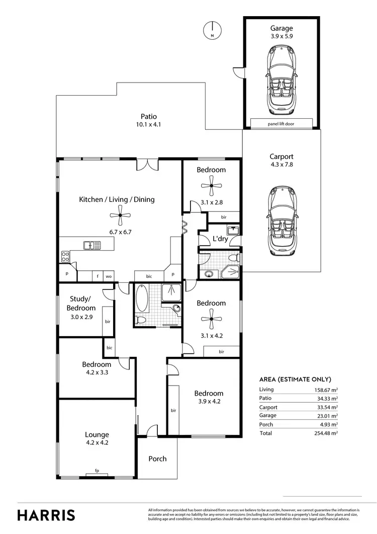 Floorplan of Homely house listing, 5 Nilpinna Street, Burnside SA 5066