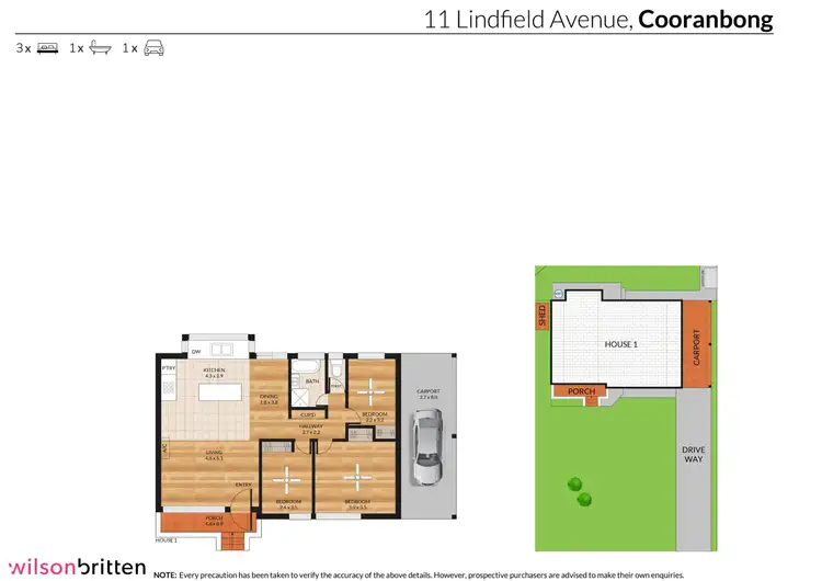 Floorplan of Homely house listing, 11 Lindfield Avenue, Cooranbong NSW 2265