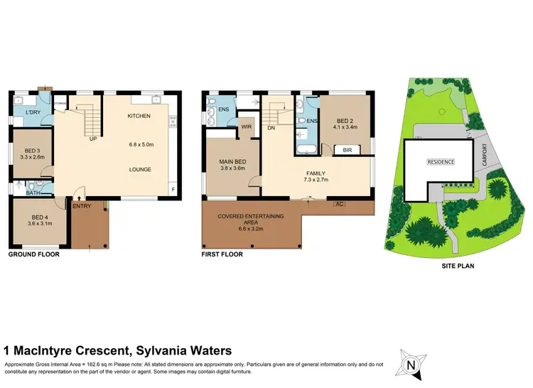 Floorplan of Homely house listing, 1 MacIntyre Crescent, Sylvania Waters NSW 2224