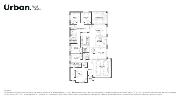 Floorplan of Homely house listing, 25 Tillage Drive, Lochinvar NSW 2321
