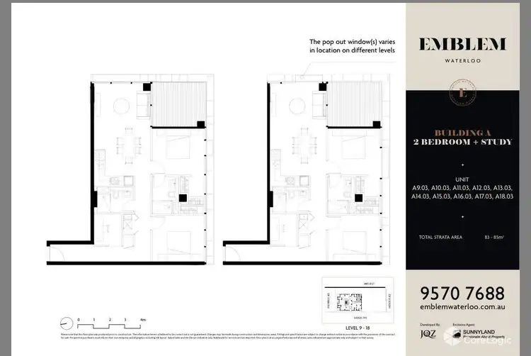 Floorplan of Homely apartment listing, 1503/16 Gadigal Avenue, Waterloo NSW 2017
