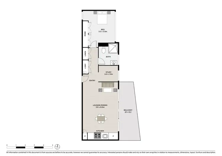 Floorplan of Homely apartment listing, 215/88 Church Street, Parramatta NSW 2150
