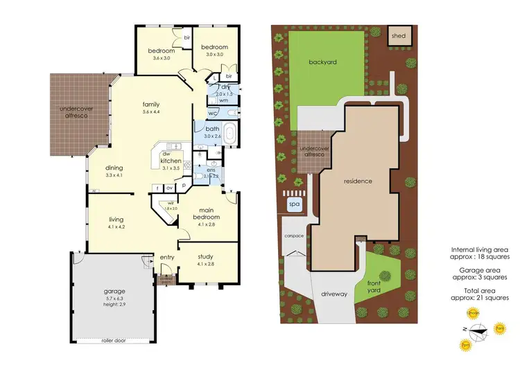Floorplan of Homely house listing, 235 Heatherhill Road, Frankston VIC 3199