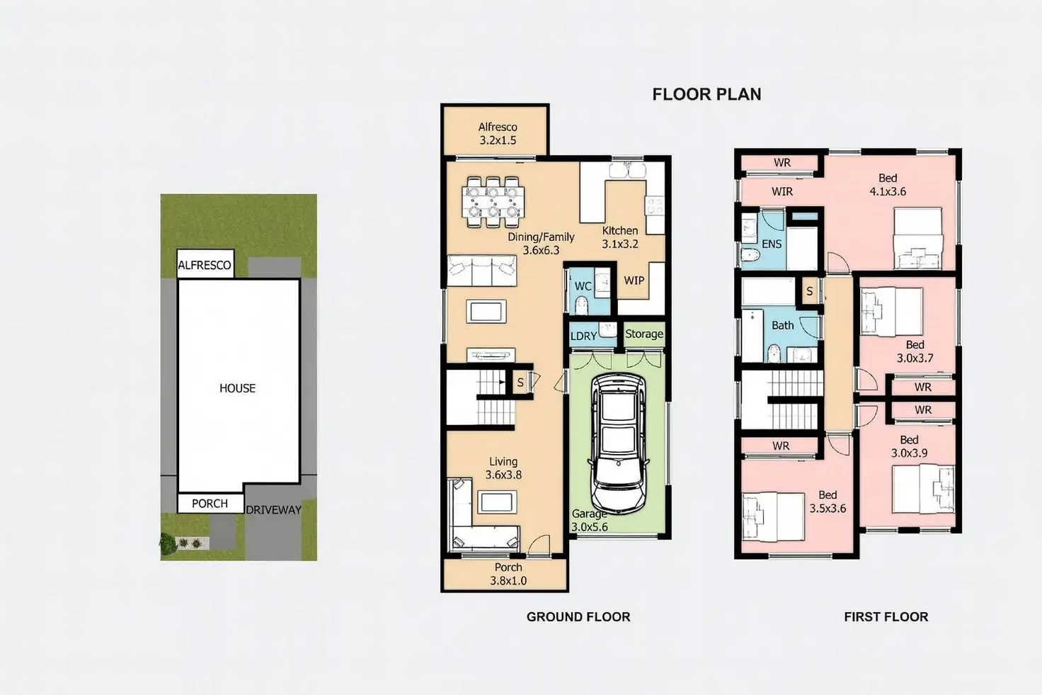 Floorplan of Homely house listing, 51 Pina Road, Riverstone NSW 2765