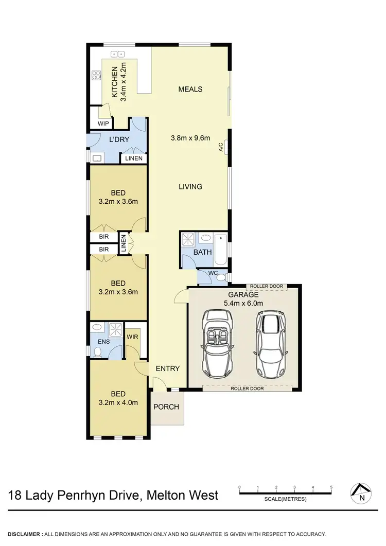 Floorplan of Homely house listing, 18 Lady Penrhyn Drive, Melton West VIC 3337