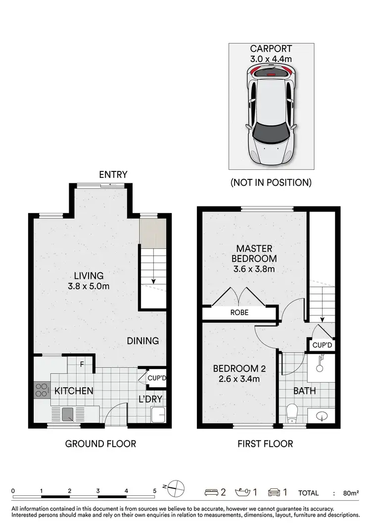 Floorplan of Homely townhouse listing, 43/43 Garfield Road, Woodridge QLD 4114
