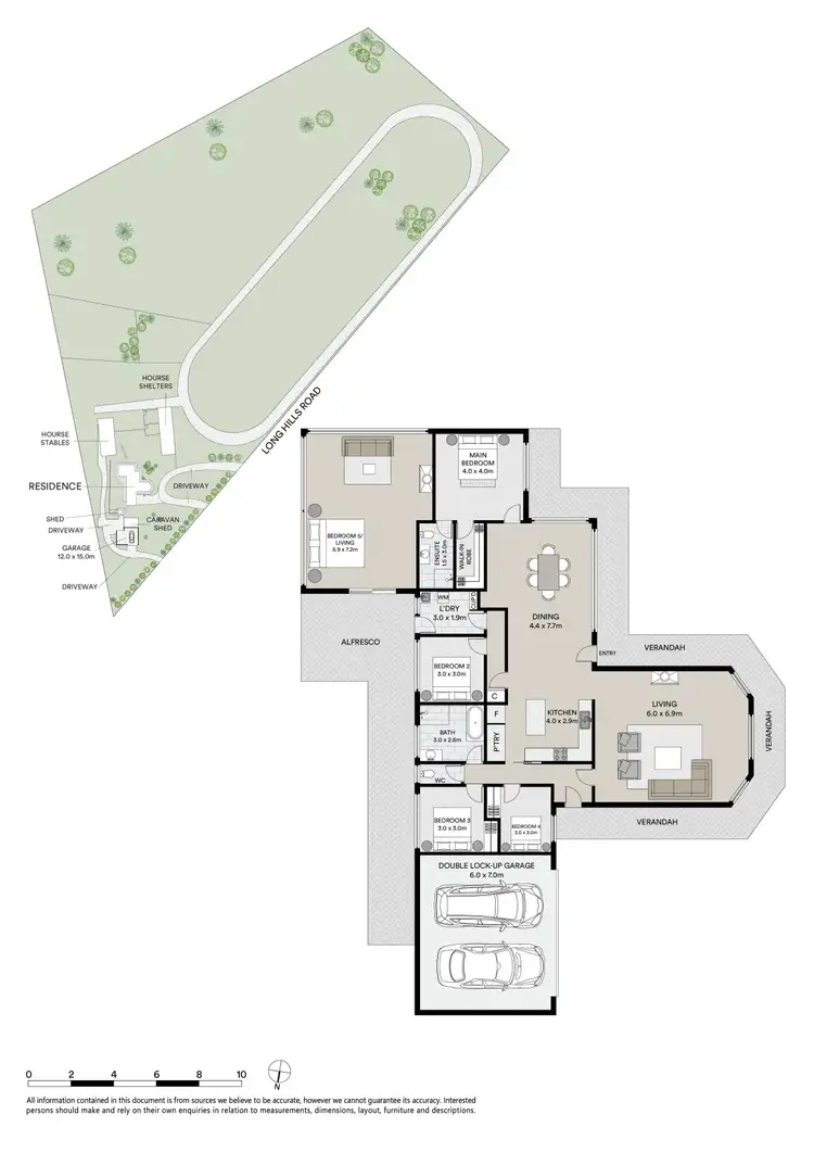 Floorplan of Homely house listing, 330 Longs Hill Road, Pootilla VIC 3352
