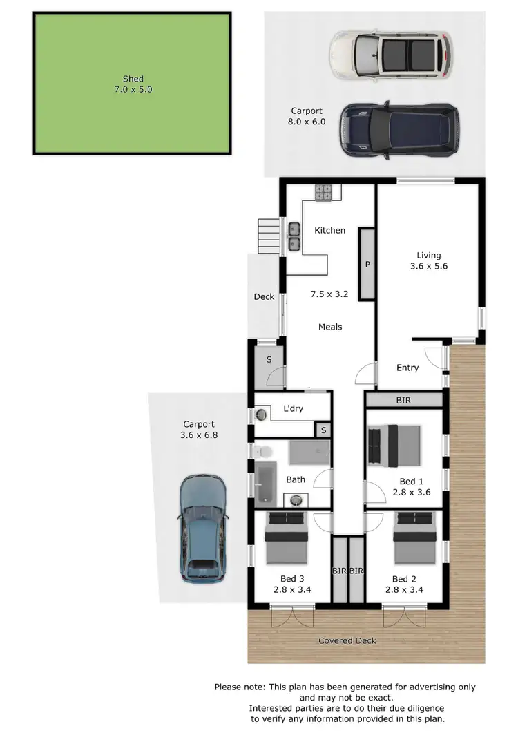 Floorplan of Homely house listing, 19 William Street, Rutherglen VIC 3685