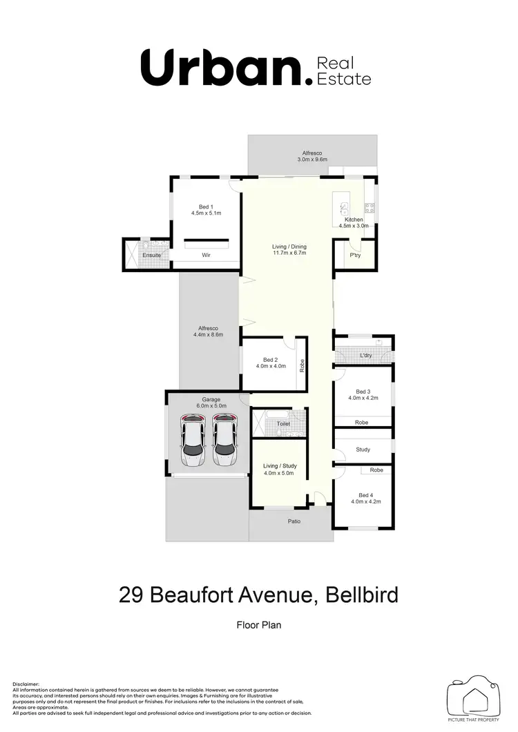 Floorplan of Homely house listing, 29 Beaufort Avenue, Bellbird NSW 2325