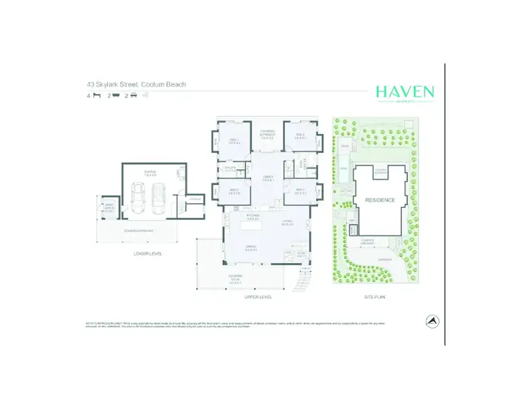 Floorplan of Homely house listing, 43 Skylark Street, Coolum Beach QLD 4573