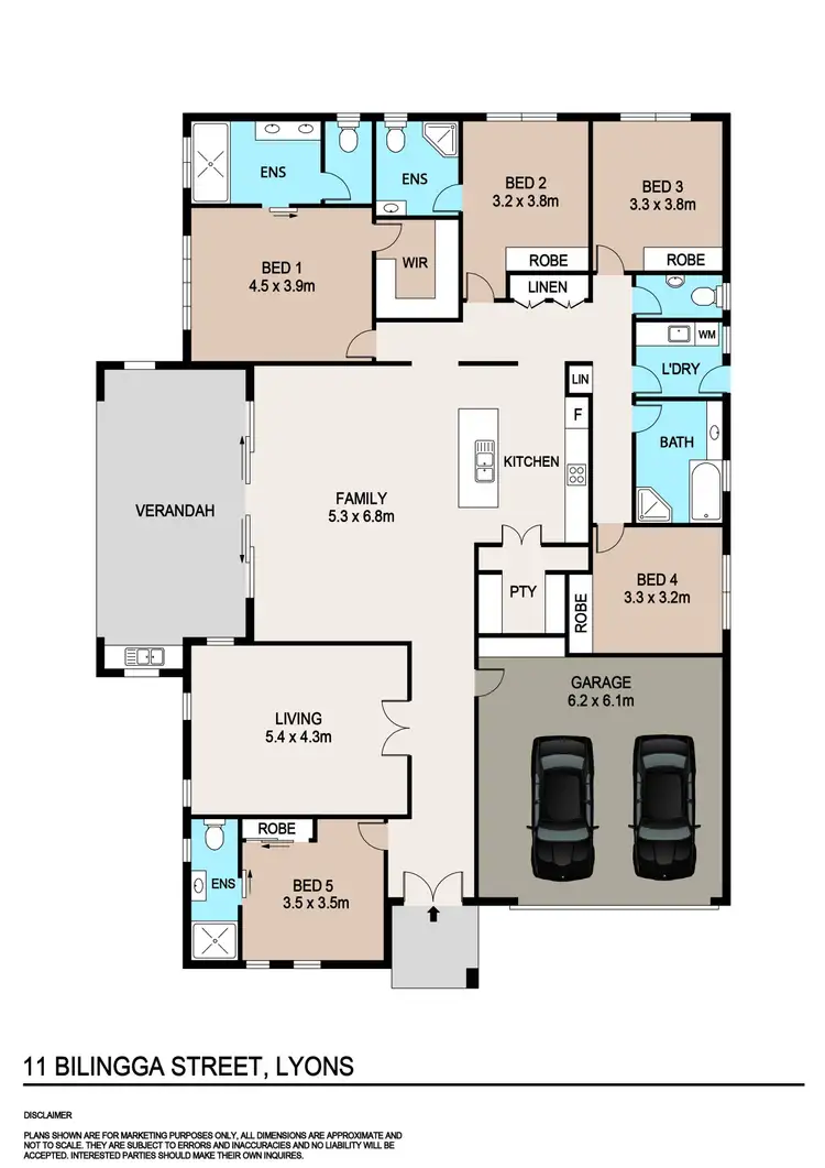 Floorplan of Homely house listing, 11 Bilingga Street, Lyons NT 810