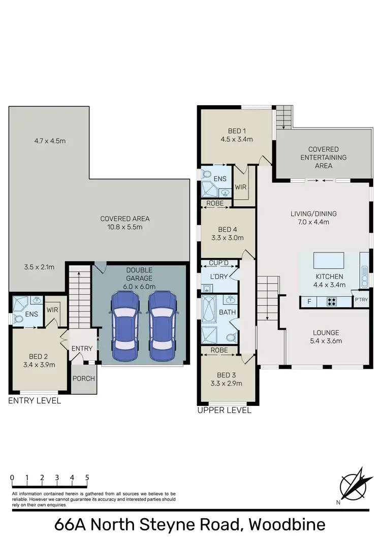 Floorplan of Homely house listing, 66a North Steyne Road, Woodbine NSW 2560