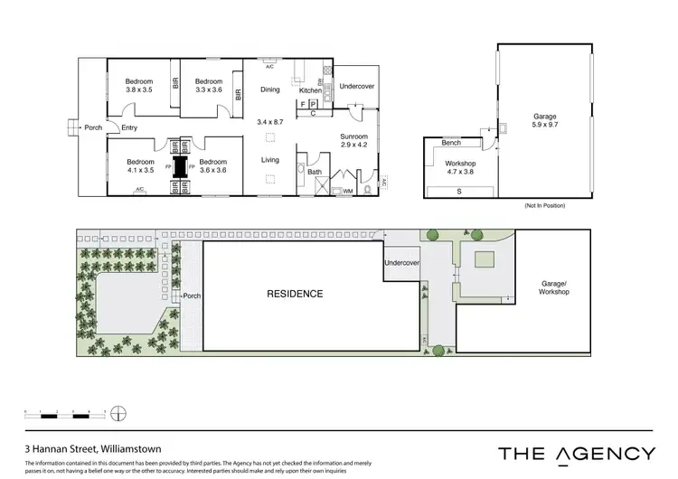 Floorplan of Homely house listing, 3 Hannan Street, Williamstown VIC 3016