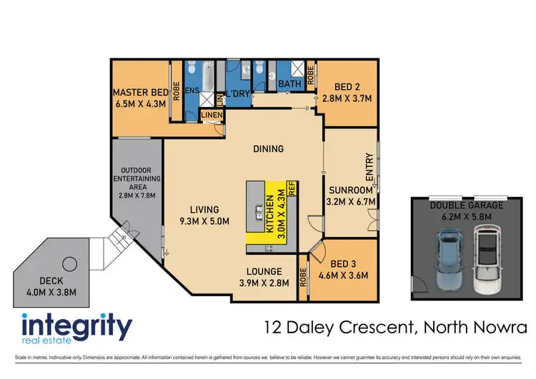 Floorplan of Homely house listing, 12 Daley Crescent, North Nowra NSW 2541