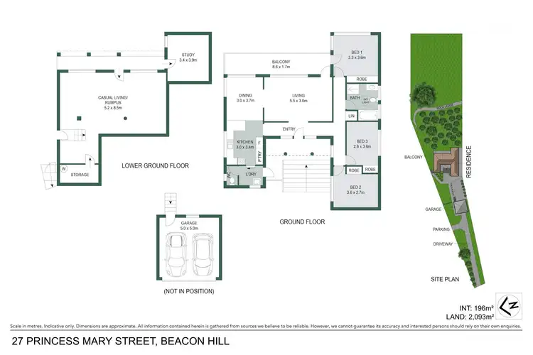Floorplan of Homely house listing, 27 Princess Mary Street, Beacon Hill NSW 2100