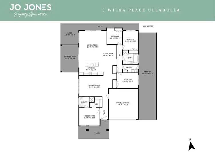 Floorplan of Homely house listing, 3 Wilga Place, Ulladulla NSW 2539