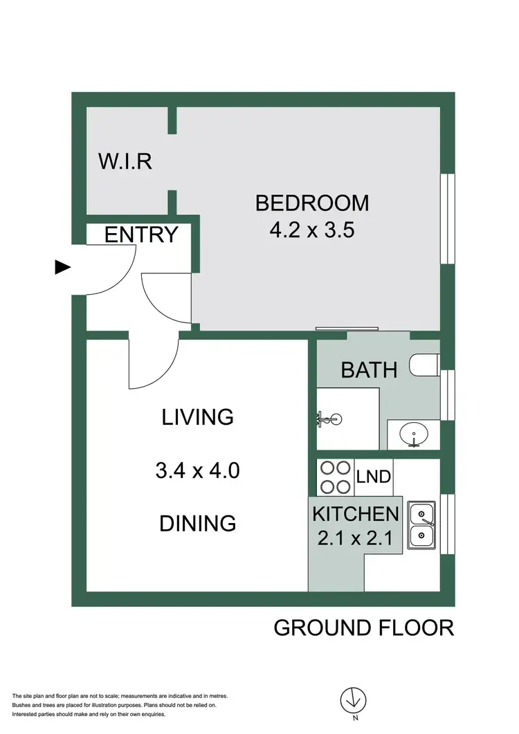 Floorplan of Homely apartment listing, 3/3 Farrell Avenue, Darlinghurst NSW 2010