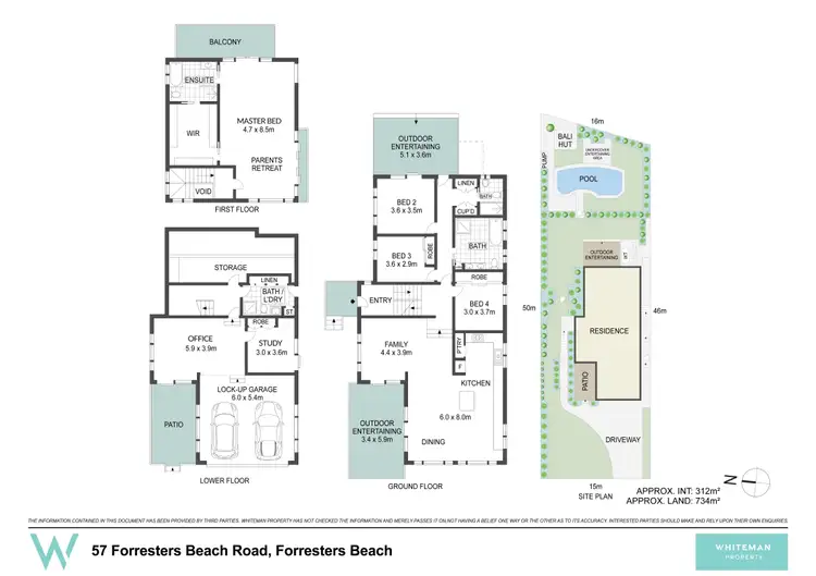Floorplan of Homely house listing, 57 Forresters Beach Road, Forresters Beach NSW 2260