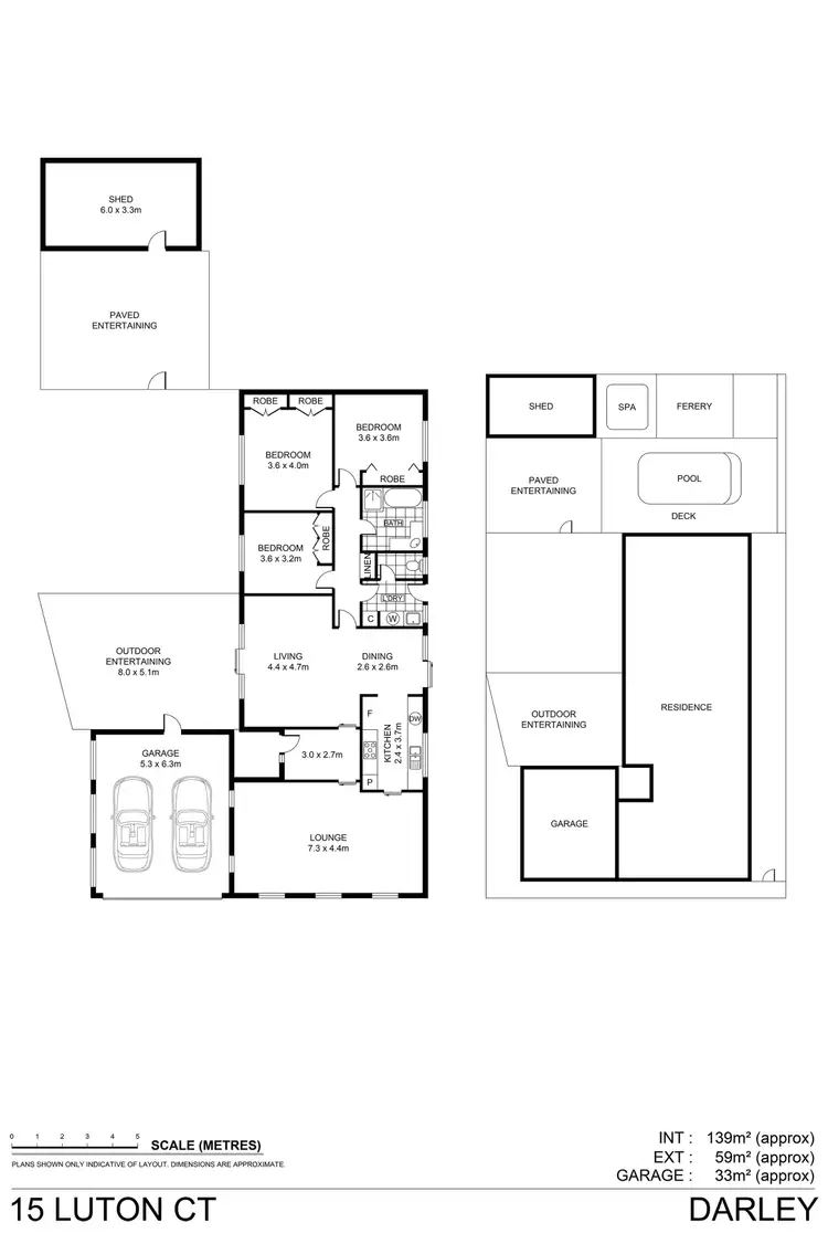 Floorplan of Homely house listing, 15 Luton Court, Bacchus Marsh VIC 3340