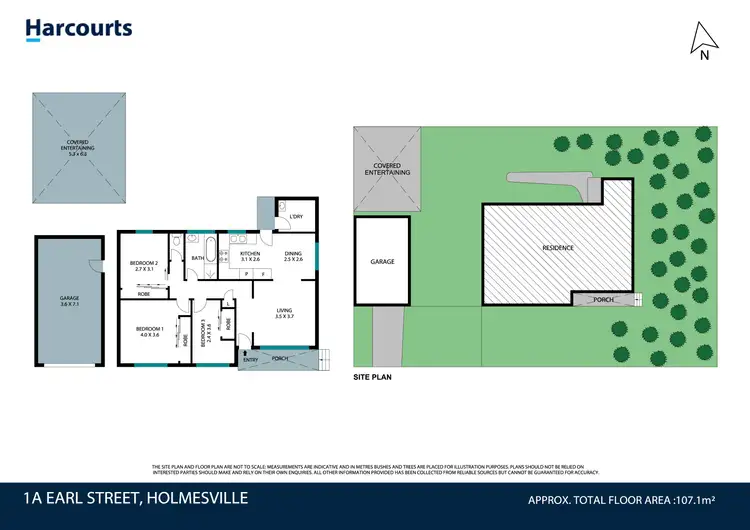 Floorplan of Homely house listing, 1A Earl Street, Holmesville NSW 2286