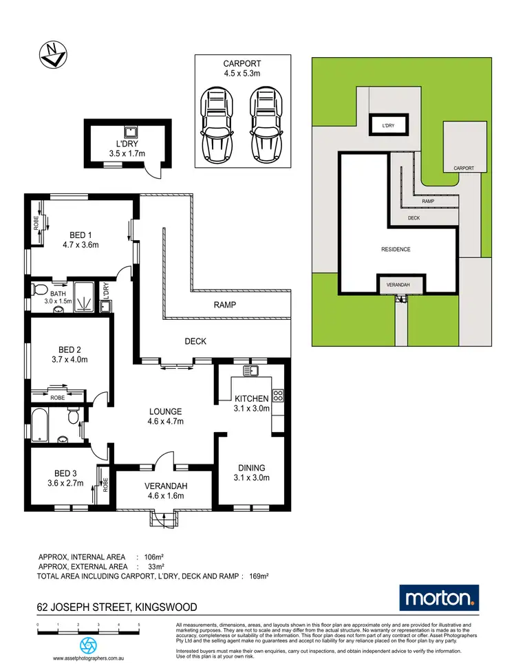 Floorplan of Homely house listing, 62 Joseph Street, Kingswood NSW 2747